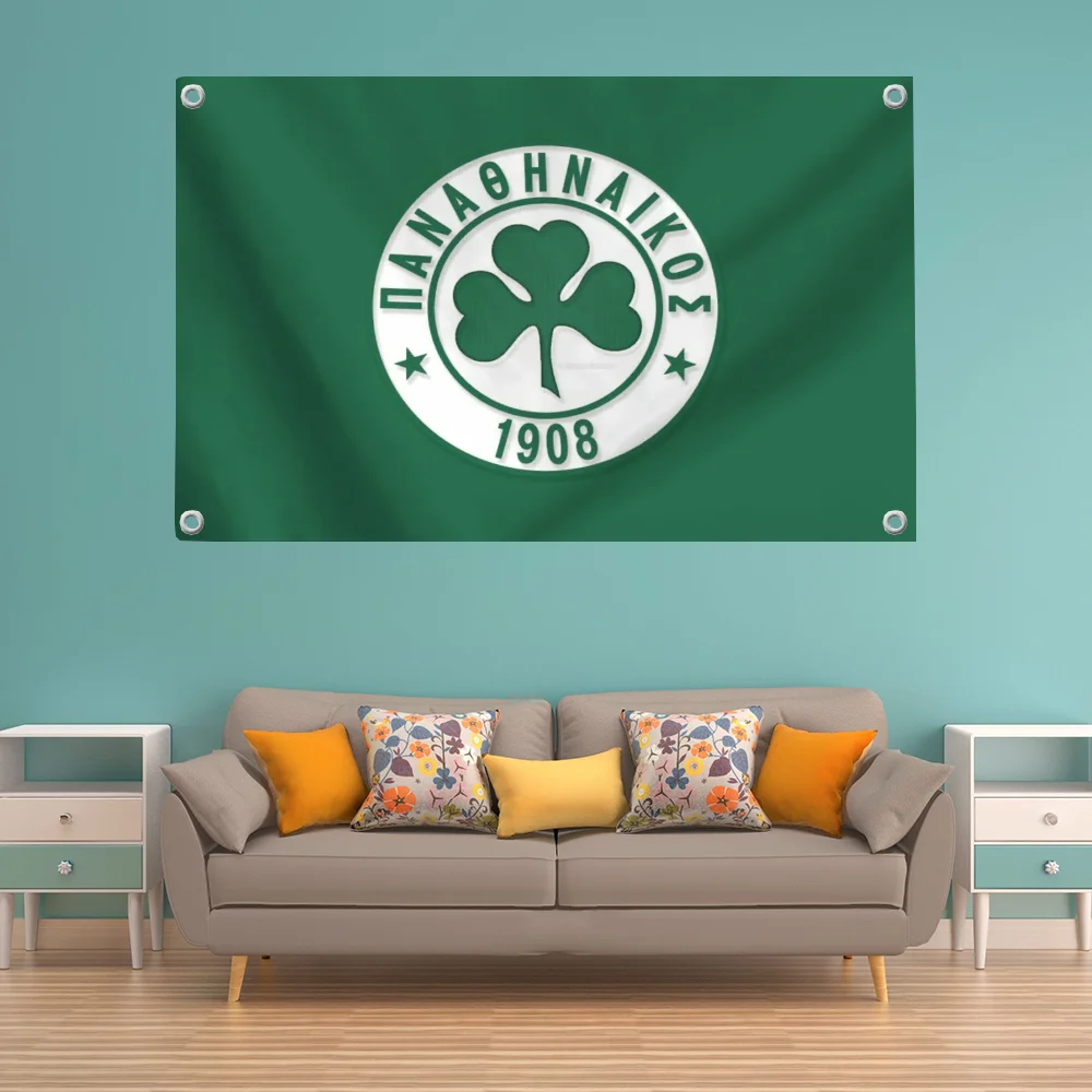 Flag Pride Flag Flag to Hang Flags for Rooms Banner P-panathinaikos FC Outdoor Decorations Flags and Banners Wall Decoration