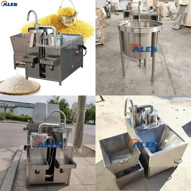 

SFW Certificate Commercial Millet Washing Machine Automatic Rice Cleaning Machine for Food Processing Plant