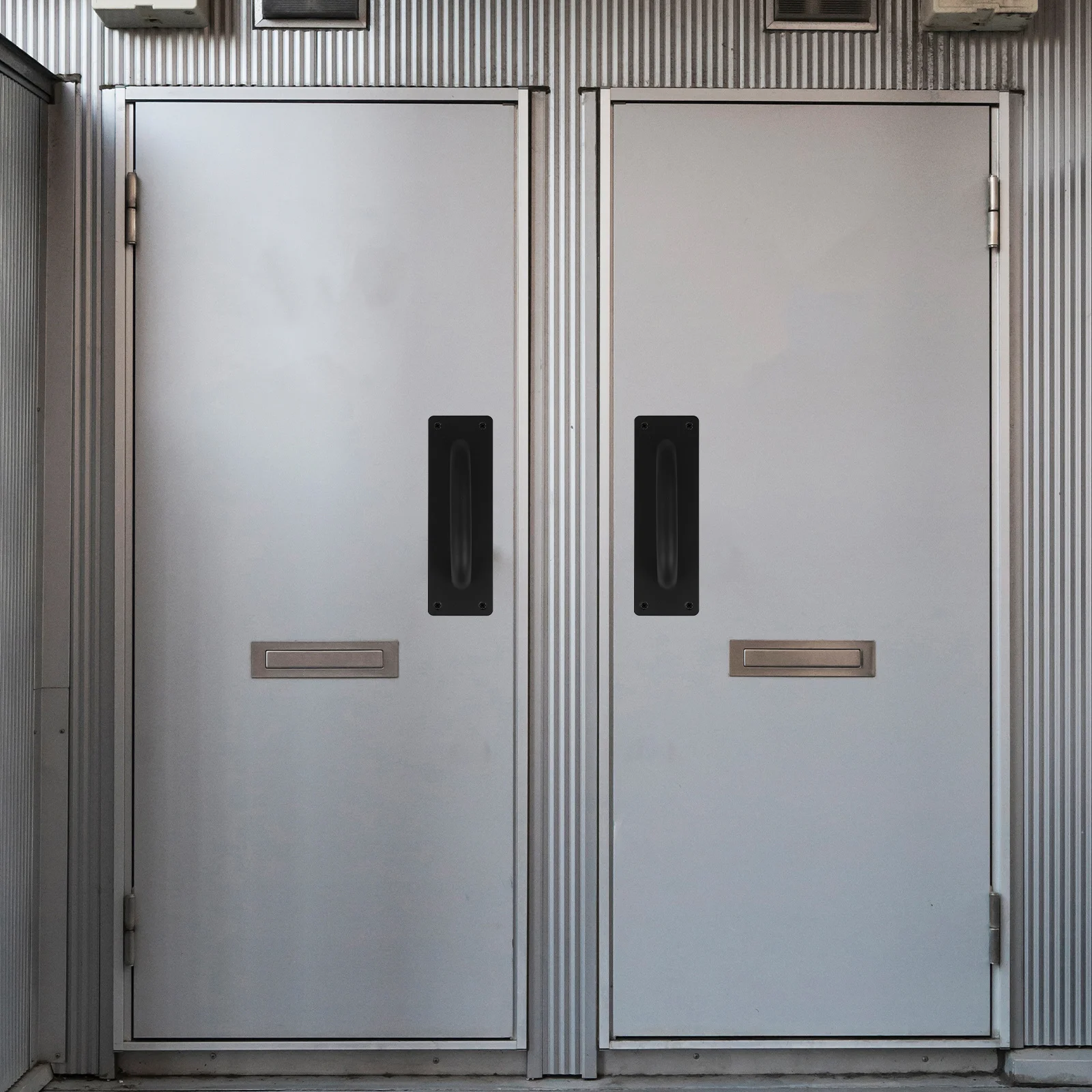 

2Pcs Push Pull Door Handle Modern Stylish Design Robust Construction for Homes Offices Public Spaces Effortless Use