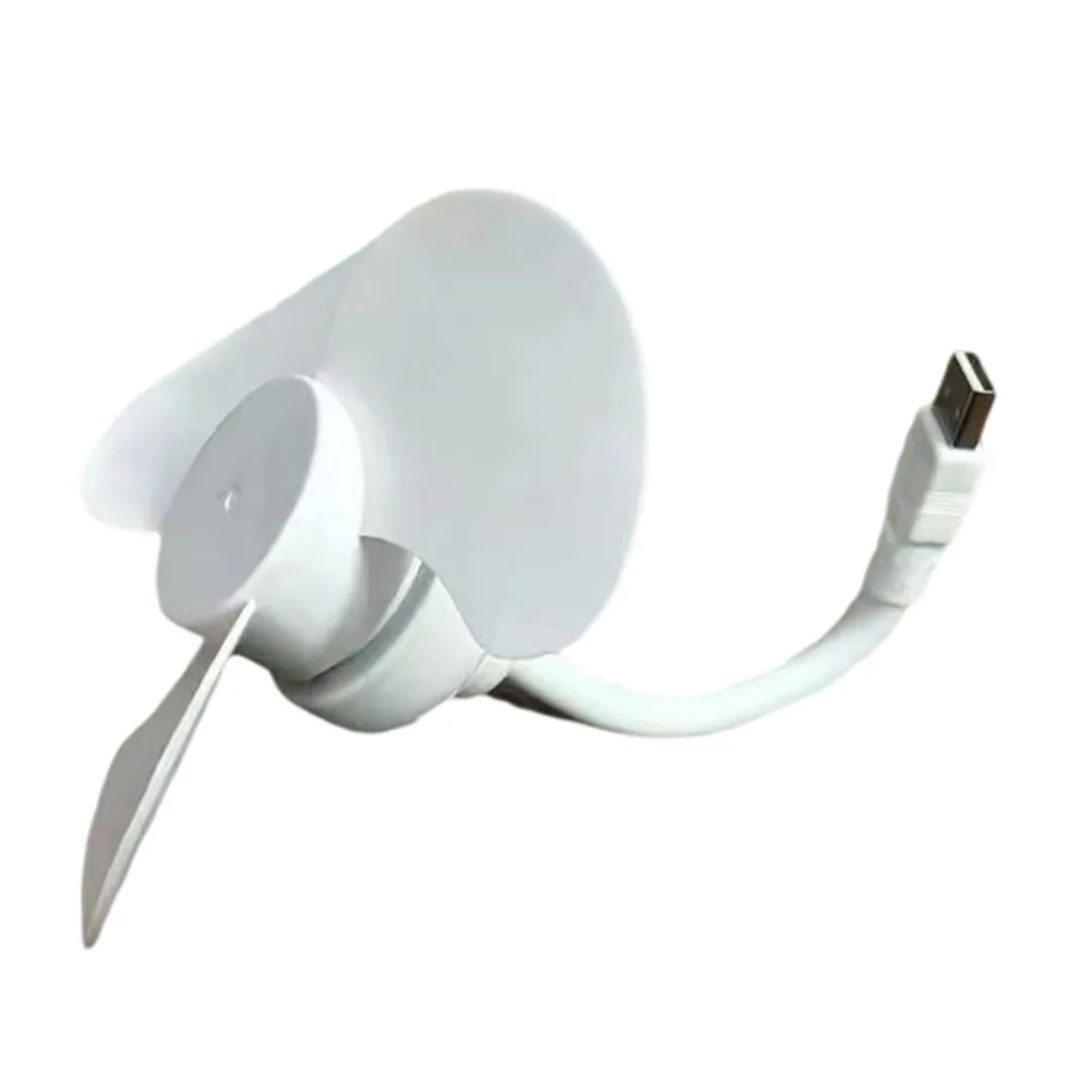 USB Desk Fan Portable Silent Desk Fan With Adjustable Wind Direction For Camping HVAC Systems & Parts