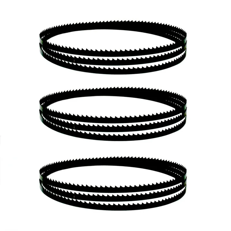 Lame per seghe a nastro 1575x6.35x0.35mm 14TPI accessori per utensili per la lavorazione del legno taglio del legno 3 pezzi