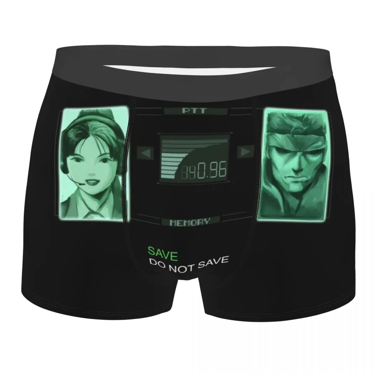 

Custom Metal Gear Solid Codec Boxer Shorts For Men 3D Printed Video Game Lover Underwear Panties Briefs Breathable Underpants