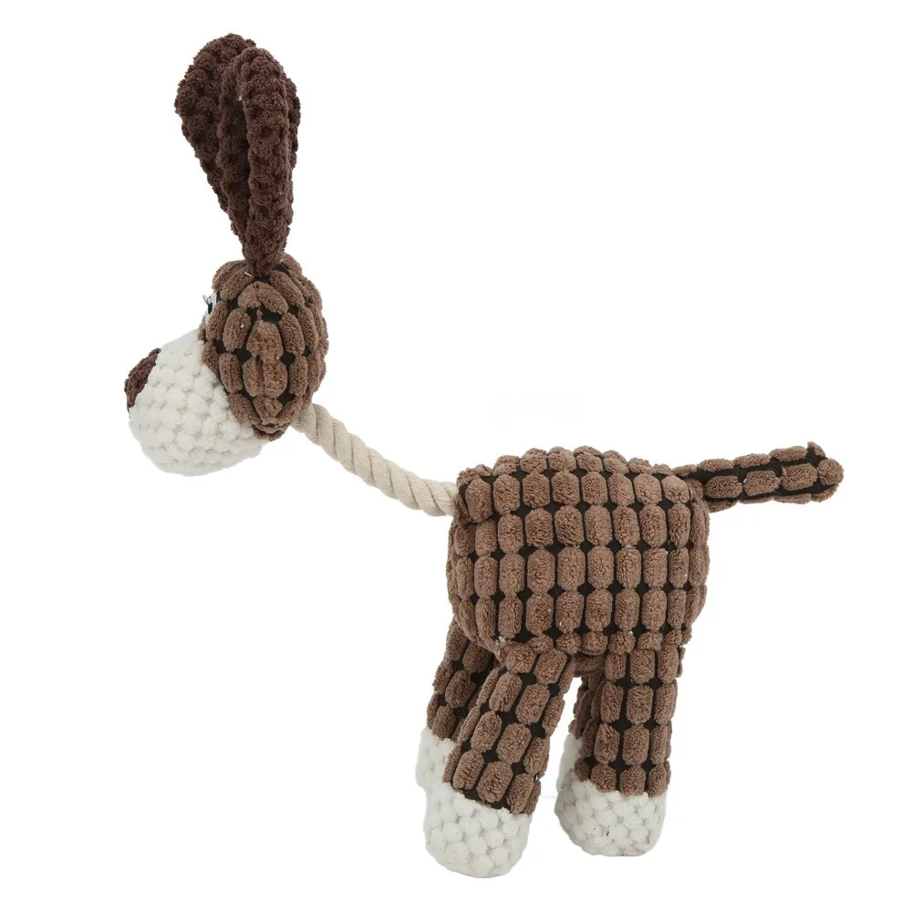 Bite Resistant Dog Toy Built-in Squeaker Durable Stitching Squeaky Pet Toy Soft Texture Lightweight Build