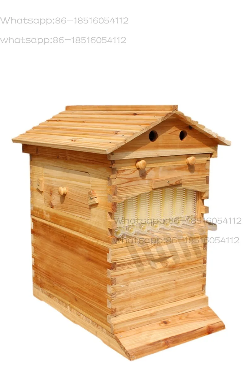 

Beehives, Automatic Honey Flow System with Wooden Frame, Complete Beekeeping Starter Kit