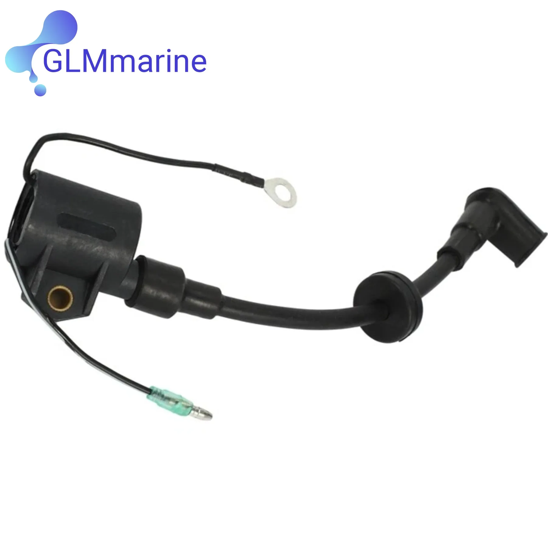 Outboard Ignition Coil Assy 61N-85570-00 Fits for Yamaha Marine 20HP 25HP 30 HP 2 Stroke E25B E30H Boat Engine 61N-85570-10