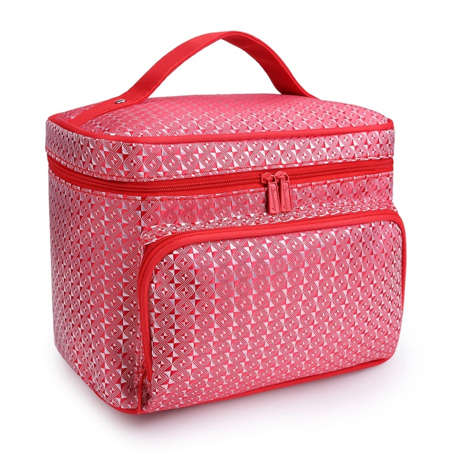 Portable Travel Zipper Makeup Bag, Multifunctional Large Capacity  Bag, Toiletry Wash Handbag