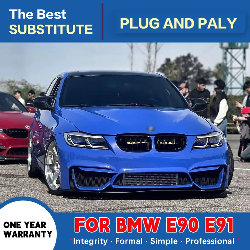 

Car Lights 12V Led For Angel Eyes Bmw E90 E91 2005-2012 Auto Drl Dynamic Turning Projector Lens Headlamp Assembly Plug-Play 2Pcs