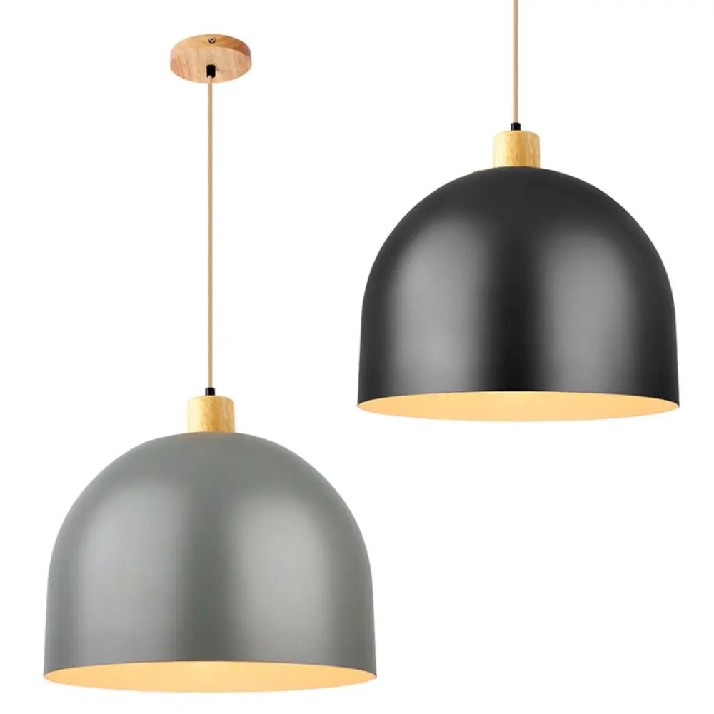 

Wooden E27 Hanging Lamp Holder Natural Color Screw Ceiling Lamp Base Lights Fixture Single-head Lampshade Base