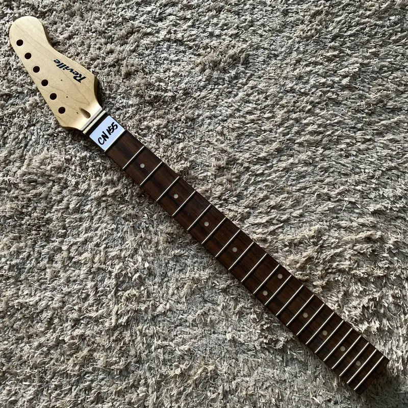 Unfinished Electric Guitar Kit Reville Brand Neck Redwood With Flamed Body Guitar Set CN155+CB155