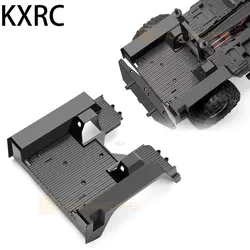 Semi-pickup Integrated Rear Bucket Floor Modified Parts for 1/10 RC Crawler Car Traxxas TRX4 Defender DIY Upgrade Accessories