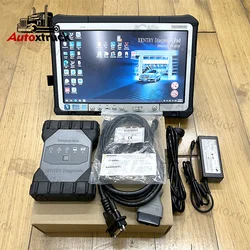 Original MB Star C6 CFD1 CF-D1 Laptop DOIP WIFI SD Connect C6 Xentry das wis epc V CI Support Car BUS Diagnosis Tool