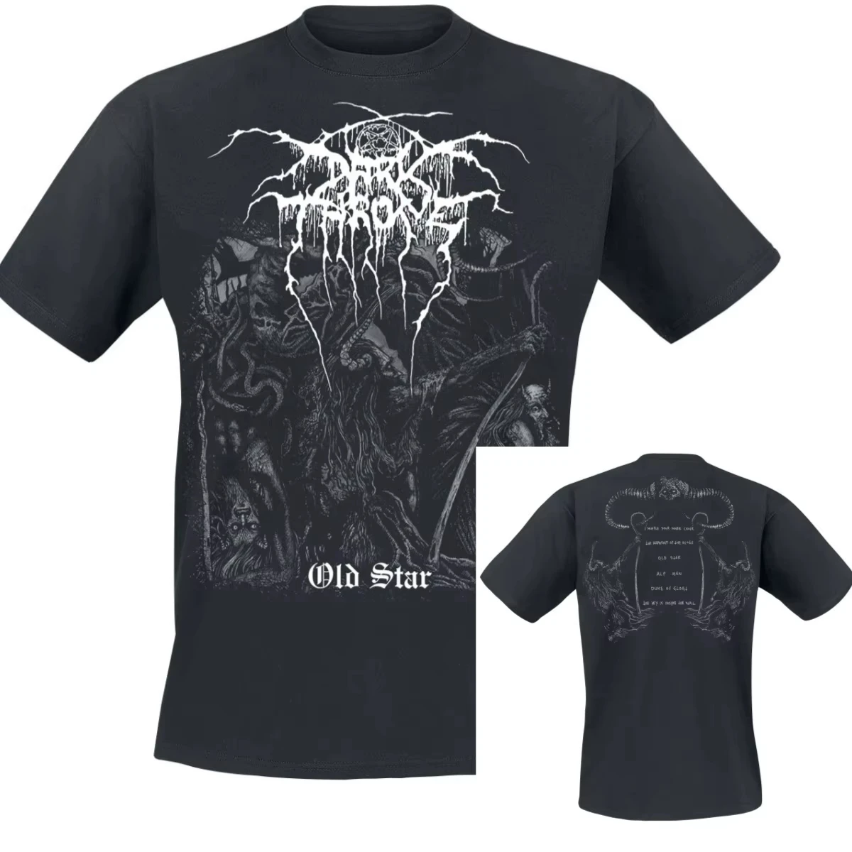 2026 Darkthrone  Band T-Shirt Cotton Graphic Tee Men Women Summer Streetwear