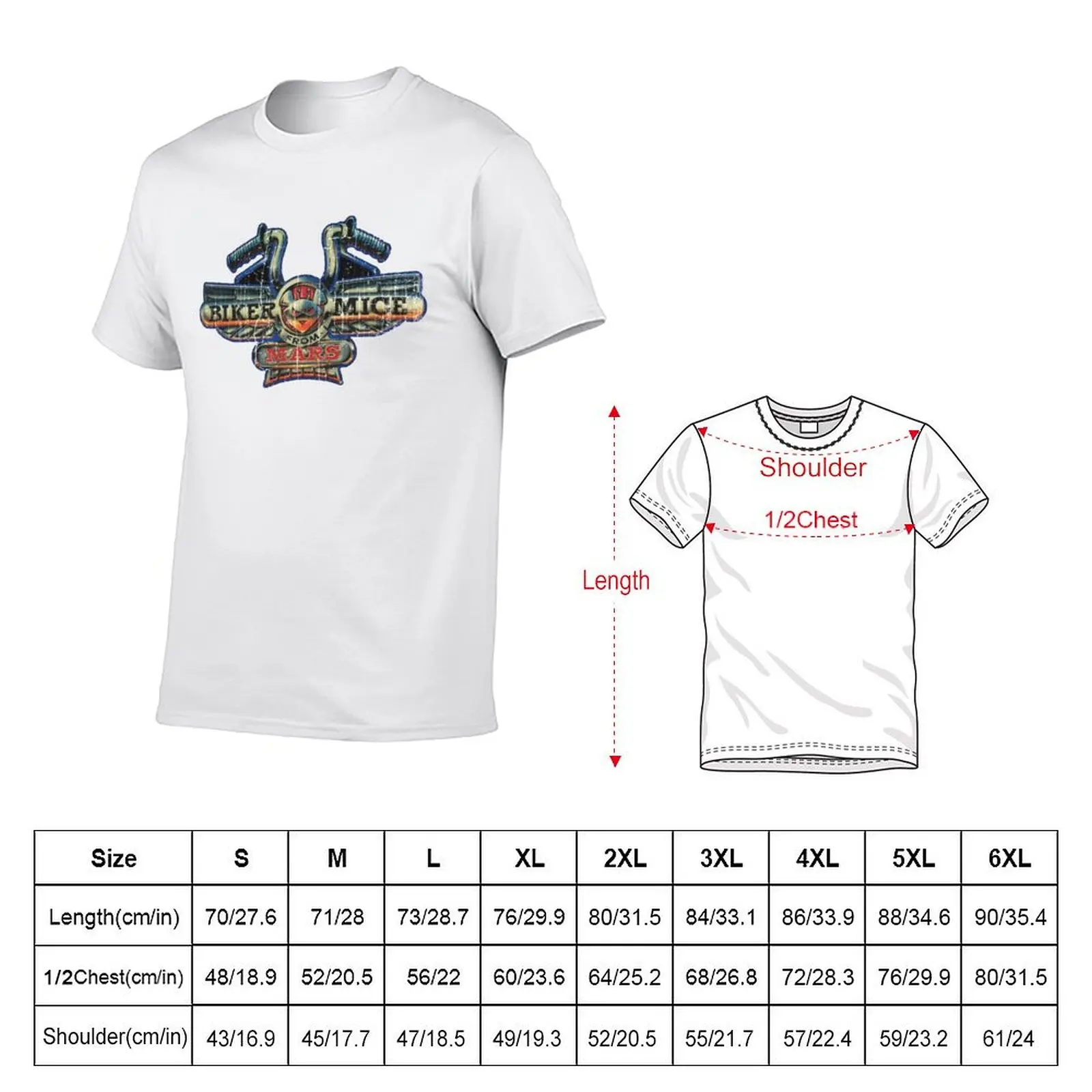 Biker Mice From Mars T-Shirt black cotton t-shirt plain for man package t shirt man luxury t shirt custom print T-shirt view 2