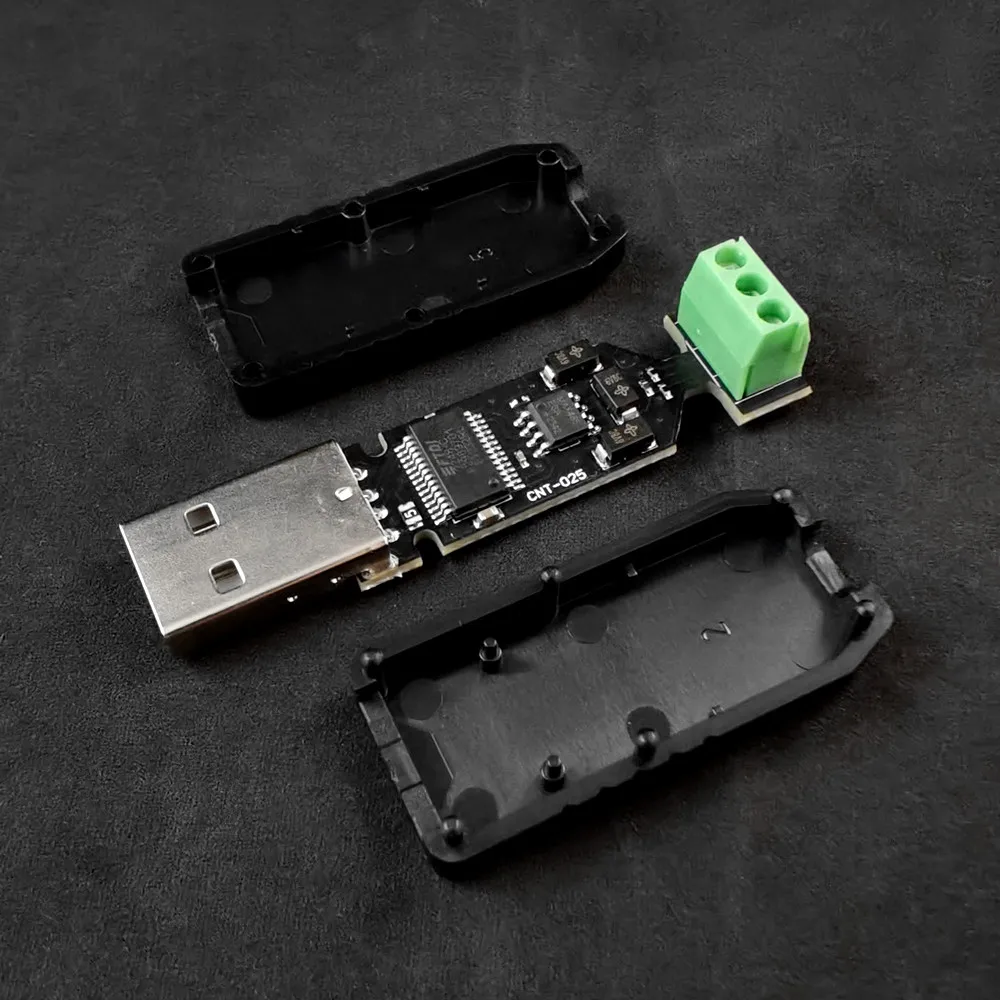 

FT232RL USB to RS485 Converter Adapter Protection Circuits Self-restoring Fuse and TVS Transient Suppression Diode