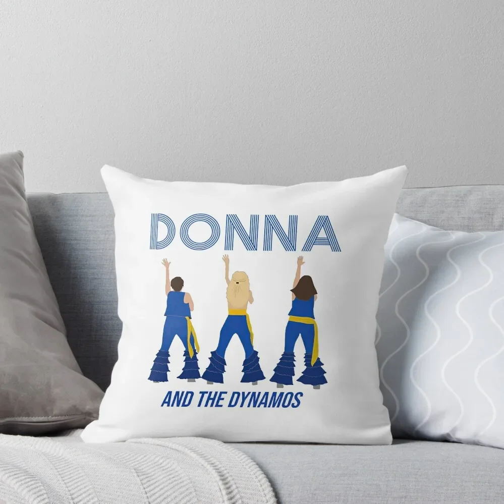 Donna and the Dynamos Shows Throw Pillow Pillow Decor Custom Cushion Photo