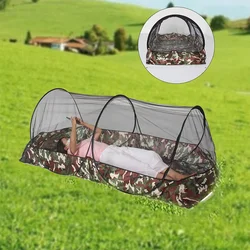 Folding Portable Mosquito Net for Trips Mesh Tent WithZipper Outdoor New Camping Mosquito Net Tent WithBottom For Single Bed