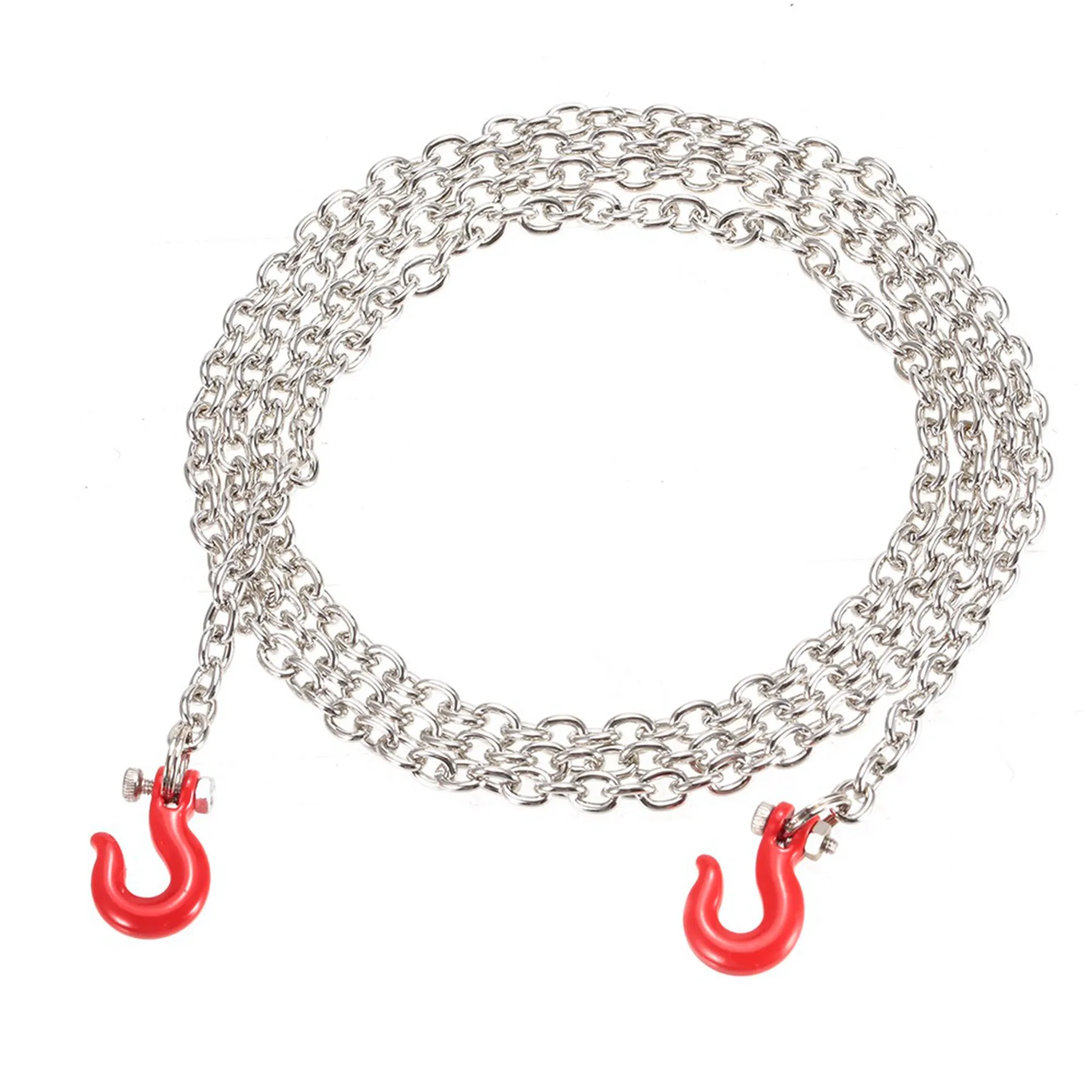 ODIES-2X rc peças de carro metal reboque gancho reboque corrente manilha suporte para traxxas trx4 axial scx10 wraith d90 tamiya