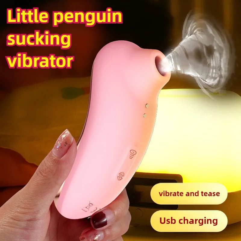 DUBNIY Little Penguin Turbo Vibrator Powerful Sucking Vibrators G-Spot Clitoris Stimulate Orgasm Vibration Massagers in Girls