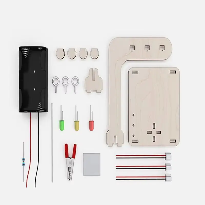 أضواء إشارة المرور إشارات المرور للأطفال المعرفة المشتركة تعميم العلوم تجارب الفيزياء لعب الأطفال