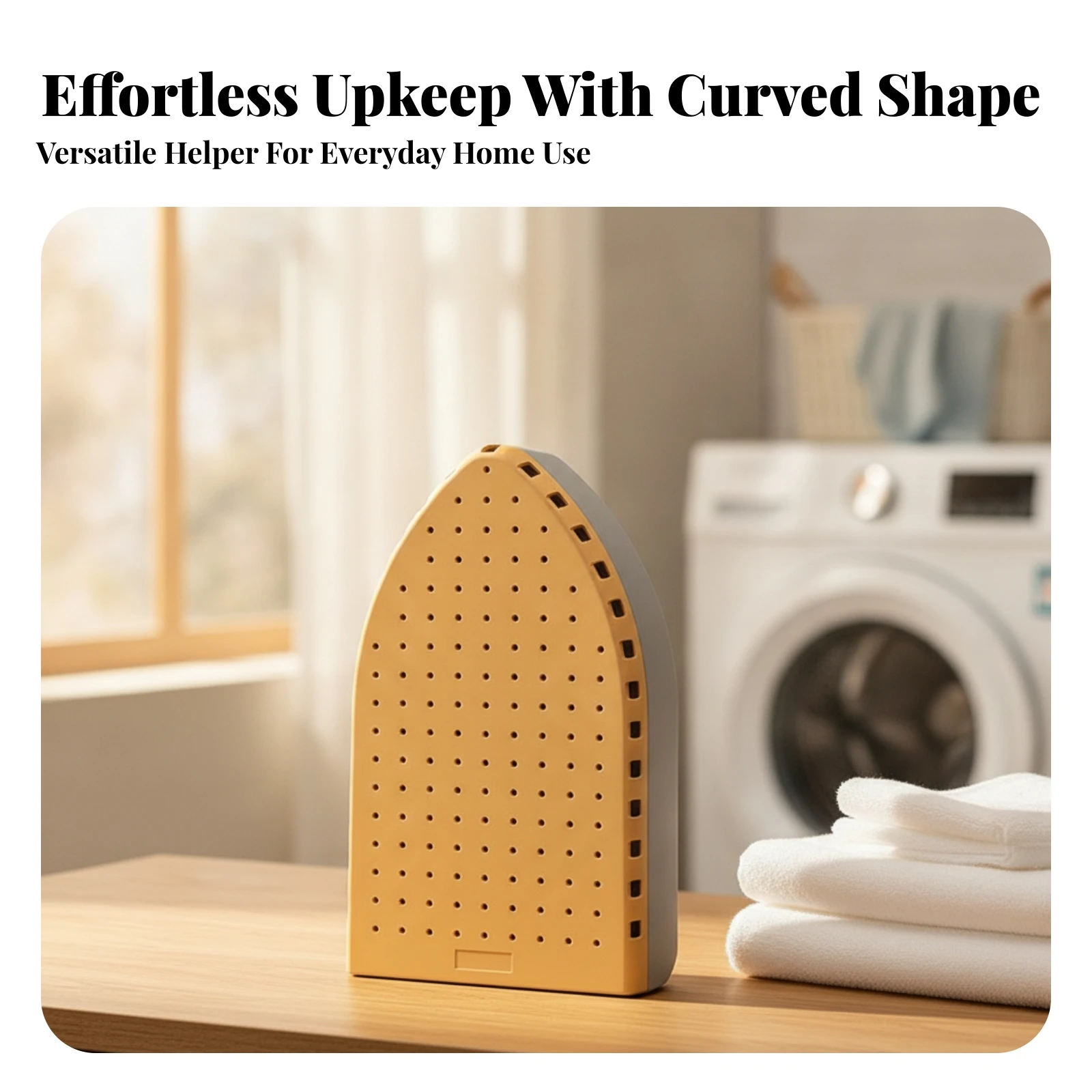 Handheld Ironing Board with Finger Sleeve Lightweight Mini Ironing Board Garment Steamer Glove Portable for Travelers, Travel