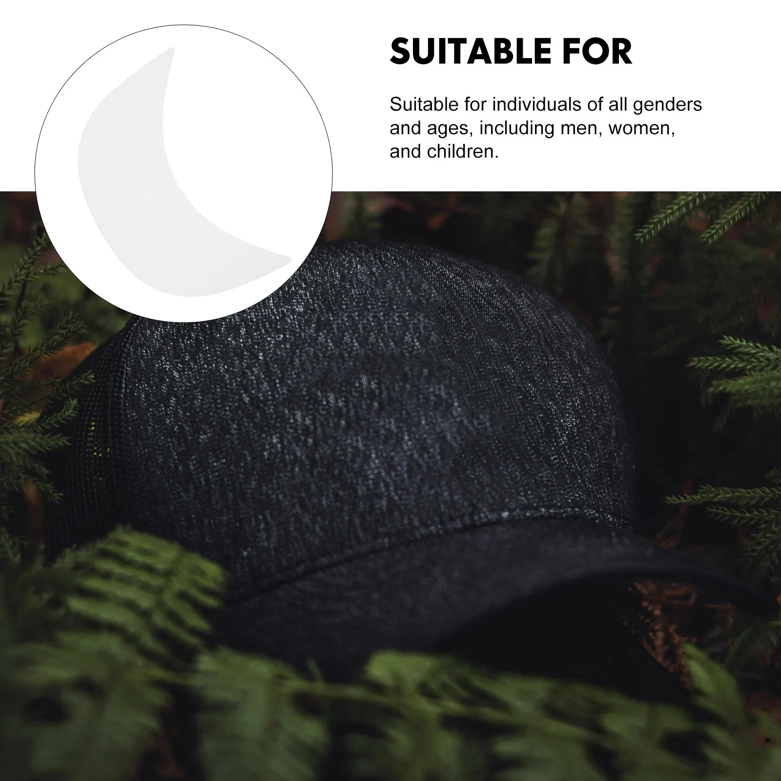 

10Pcs Hat Brim Baseball Cap Brim Liner Insert Support Replacement Shaper Caps Accessories for Sun Hat Visor Board