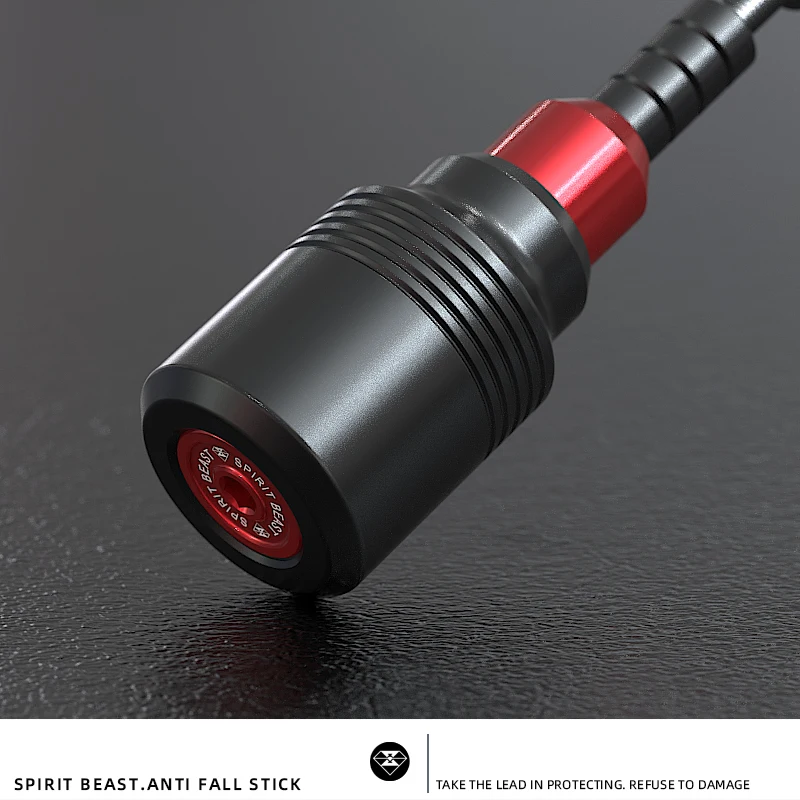 

SPIRIT BEAST Motorcycle Anti Falling rod 10mm 8mm Universal Motorbike Frame Sliders Anti Crash Stick Exhaust pipe Protector Rod