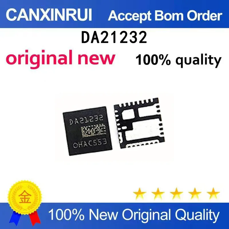 

(5-100 PCS) New stock DA21232 notebook IC QFN