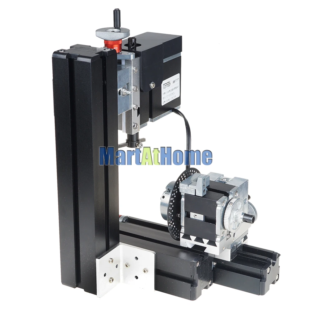 Imagem -03 - Potência Mini Máquina de Trituração de Engrenagem de Metal Ferramenta Tz10002mz 12000rpm com Placa Divisória e 3-mandíbula Chuck 60w de Alta