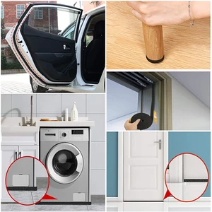 EVA Sünger Köpük Kauçuk Bant, Güçlü Yapışma Bandı Çarpışma Önleyici Conta, Ses Yalıtım Şeridi, Siyah, 1 Rulo, 1-10mm, genişlik 5-40mm köpüğün en büyük satışlarından 12'si, 5 mm - no. 11