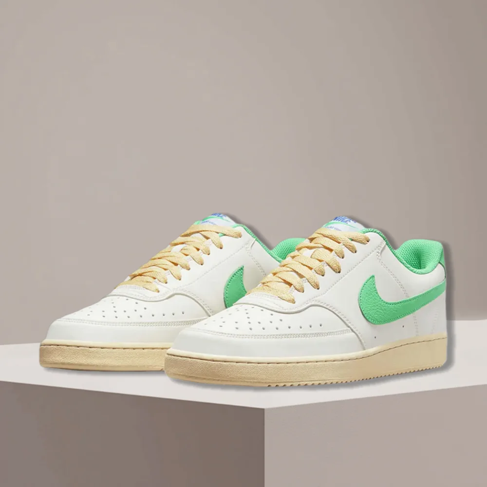 Nike Court Vision Low Retro Skate Shoes Lightweight Comfort, Slip-Resistant & Durable Unisex Skate Shoes FJ5437-133