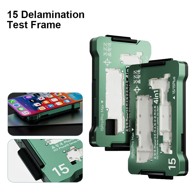 XINZHIZAO ZZZ Motherboard Test Frame for IP15 15PLUS 15PRO 15PROMAX Universal Mobile Phone Main Board Middle Layer Fixture