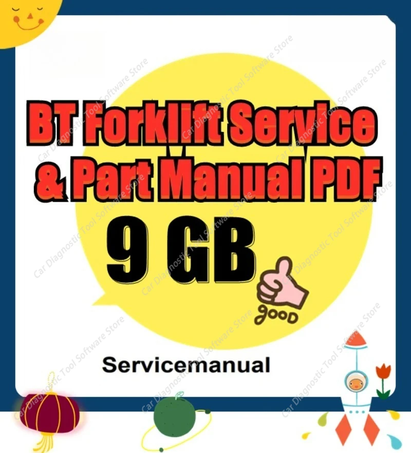 

Горячая новинка 2026 года: PDF-руководство по обслуживанию и запчастям для вилочных погрузчиков BT 2019 года, 9 ГБ