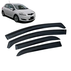 Window Visor for Toyota AURIS E150 2007 2008 2009 2010 2011 2012 2013 HATCHBACK Weathershied Door Visor Wind Sun Rain Guards