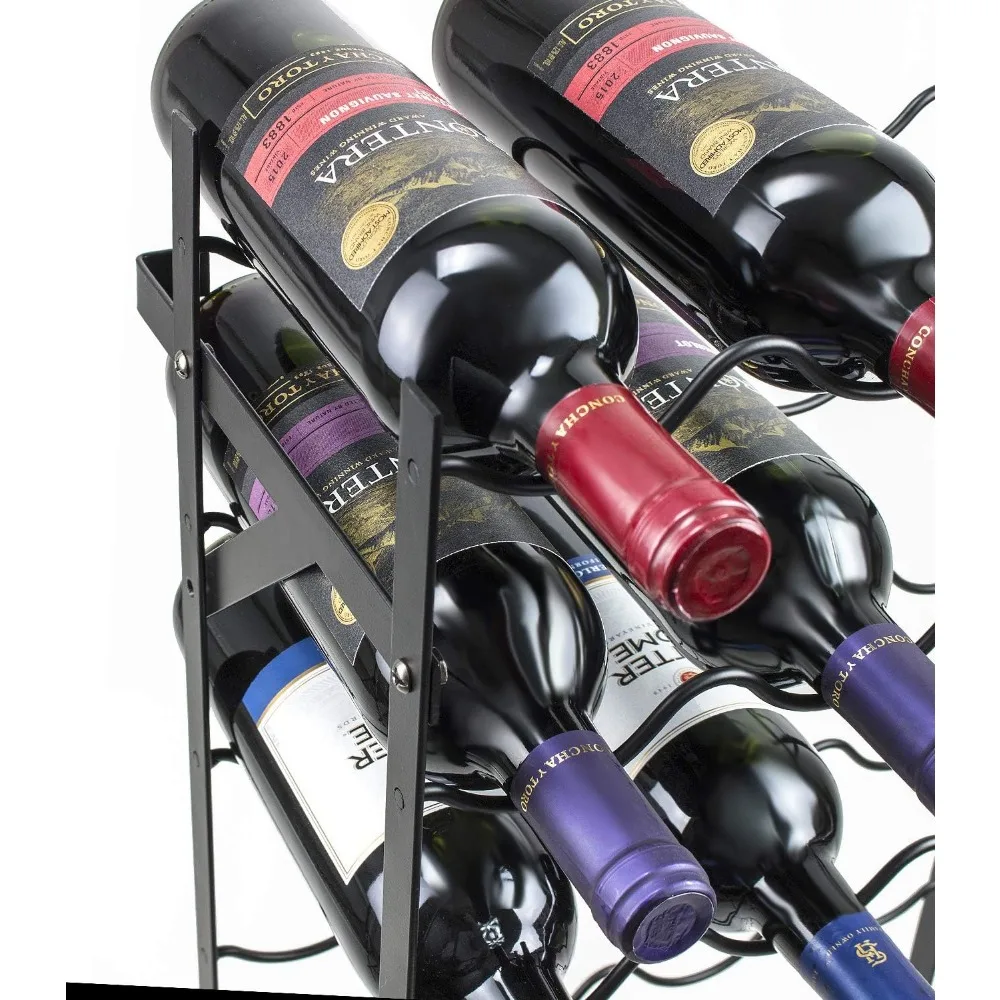 Independent Wine Rack - Suitable for Any Bar, Wine Cellar, Kitchen, Restaurant Storage Rack with A Capacity of 150 Bottles