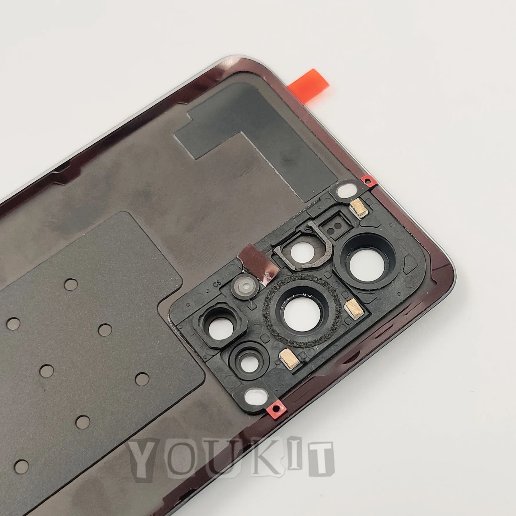 Gorilla Glass Back Lid Door For OnePlus 9 Pro Hard Battery Cover Rear Housing Panel Case Shell + Camera Lens Adhesive