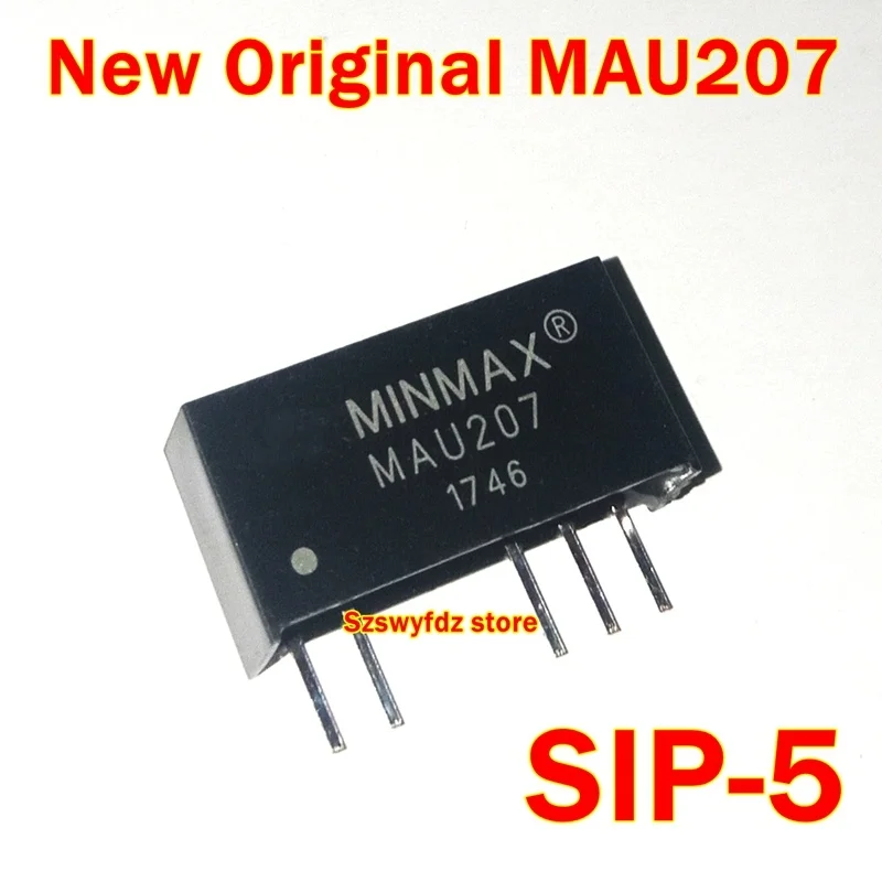 1Pcs to 50Pcs New Original Mau207 Sip-5 1W, High Isolation Sip, Single & Dual Output Dc/Dc Converters