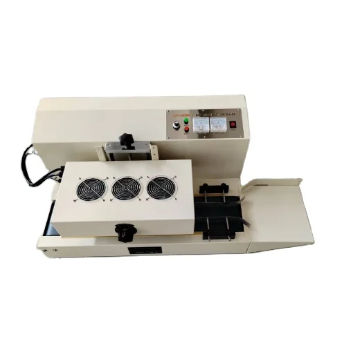 LGYF2000AX-I Automatic Plastic Bottle Sealer Painted Cover Aluminum Foil Continuous Induction Sealing Machine