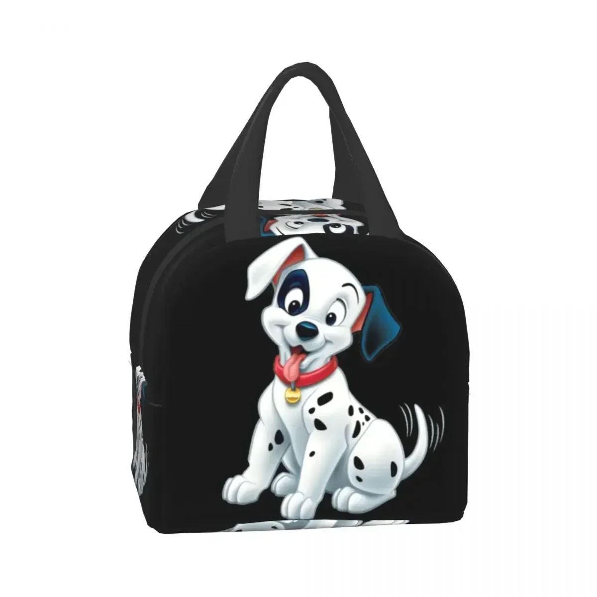 2023 New Dalmatian Dog Insulated Lunch Tote Bag for Women Portable Cooler Thermal Bento Box Outdoor Camping Travel