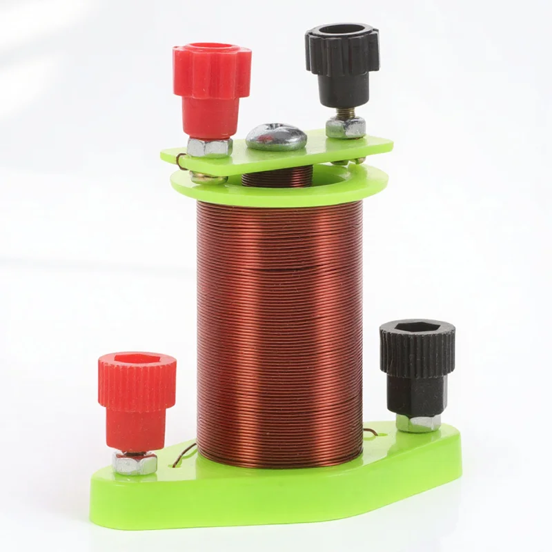 

Electromagnetic Induction Experiment Instrument Demonstration Coil Power Tool Kit for Teaching Plastic Copper Primary