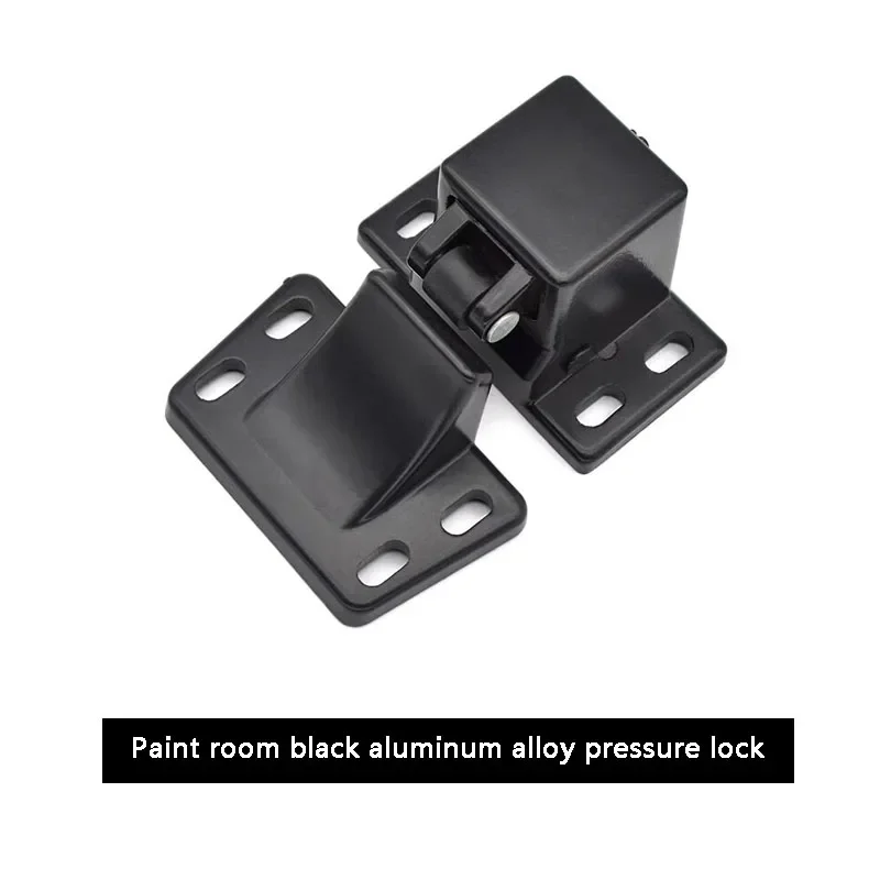 

Car Painting Room Black Aluminum Pressure Door Lock Latch Hasp Lock