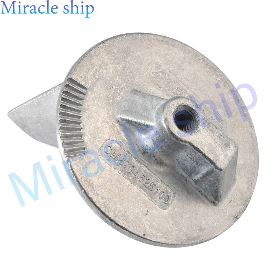 

679-45371 Lower Housing Anode for Yamaha Outboard Motor Parsun 2T 40HP 48HP 50HP 55HP 679-45251 679-45251-00 679-45371-00