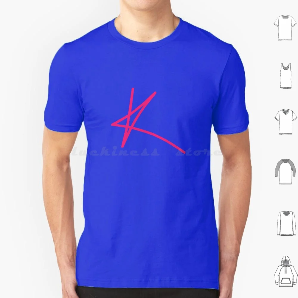 Kylie Minogue K Logo T Shirt Cotton Men Women DIY Print Kylie Kylie Minogue Neighbours Ozzie Australia Pwl Logo K Pop Pop Star