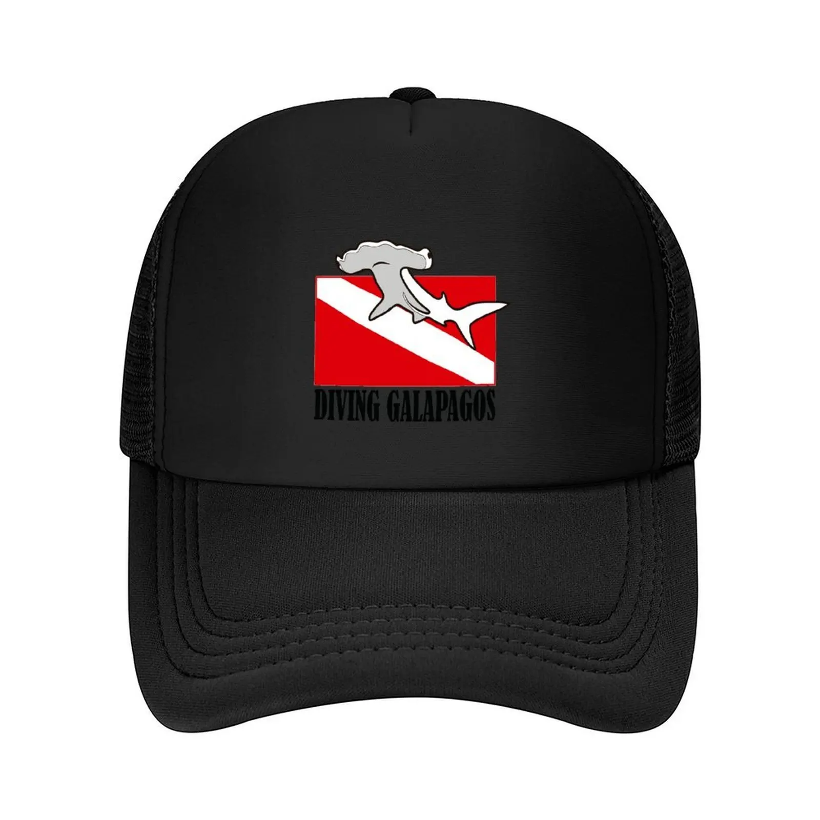 

Galapagos Diving with Hammerhead Shark Baseball Cap Luxury Cap Kids Hat Luxury man cap party Hat Men's Hats Women's