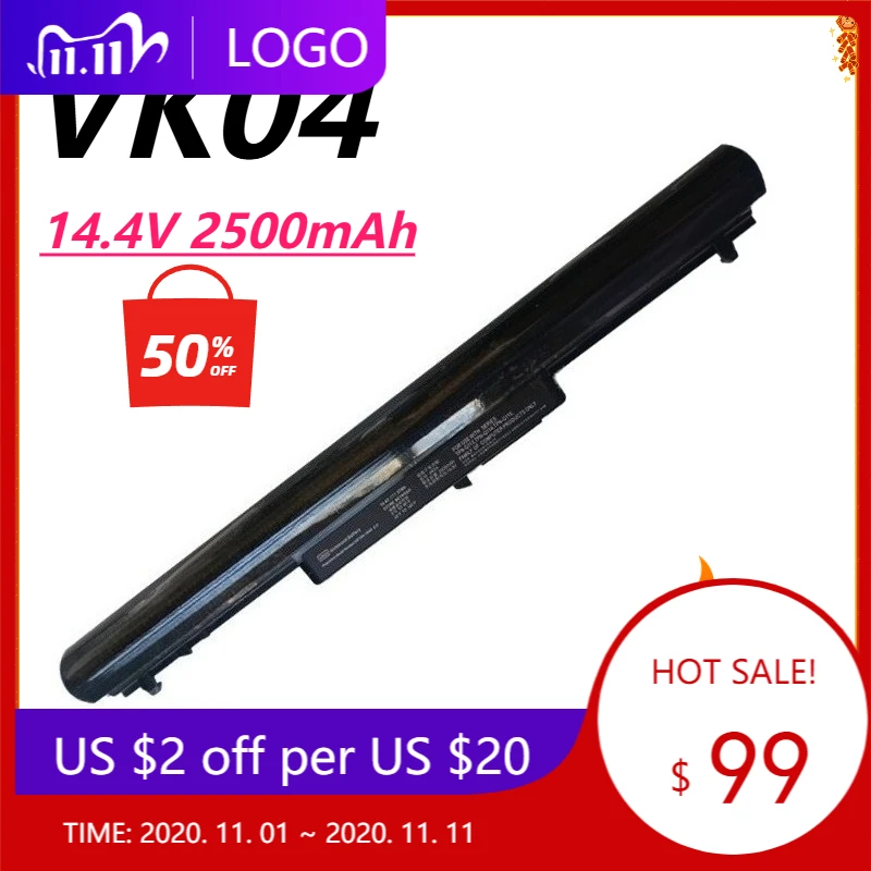VK04 Laptop Battery for HP Pavilion 14 14t 14z 15 15t 15z H4Q45AA HSTNN-YB4D VK04 HSTNN-YB4D YB4M DB4D M4 TPN-Q115 Q113 Q114