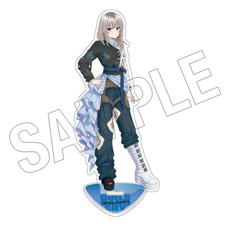 Anime GIRLS BAND CRY Acrylic Stand Model Figure Cosplay Plate Holder Topper Birthday Fans keychain Desk Decor Plate Gift 15cm
