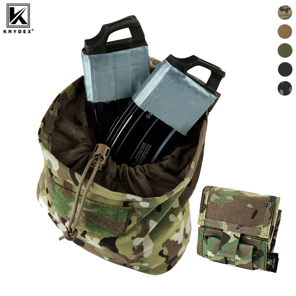 

KRYDEX Тактическая сумка Molle Dump Drop, сумка для восстановления, сумка для журналов для вторичной переработки, охотничья многофункциональная сумка для хранения на открытом воздухе, сумка для инструментов