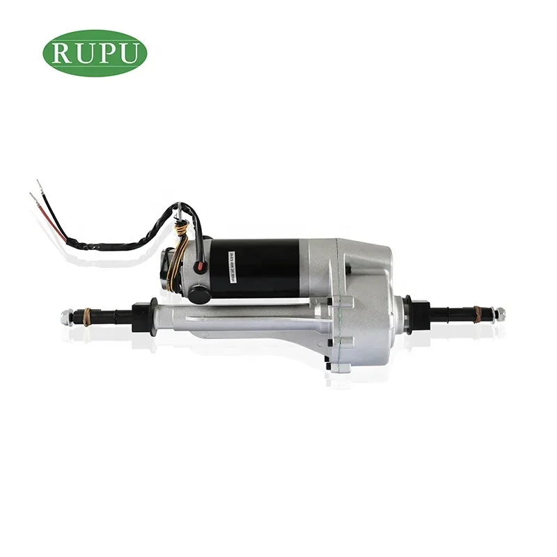 24v Dc 500W Electric Transaxle DC Motors With Rear Axle For Go Cart Or Mobility Scooter Spline Shaft Fit For Elec