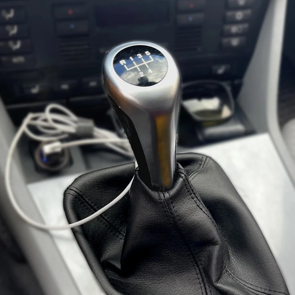 Car Gear Shift Knob Manual Hand Speed Ball for BMW 1 3 5 6 Series E46 E53 E60 E61 E63 E65 E81 E82 E83 E87 E90 E91 E92 X1 X3 X5