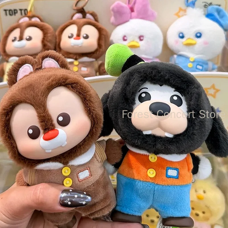 Toptoy Disney Mickey Family Mini Backpack Series Blind Box Guess Bag Juguetes Originales Muñeca Figura de Anime Linda Coleccionable En Stock