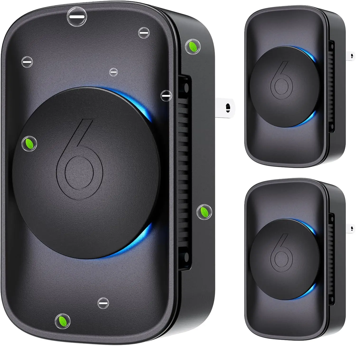 

Plug-In Air Ionizer (3 Pack) Negative Ion Air Purifiers Quiet Air Freshener for Home Bedroom Kitchen